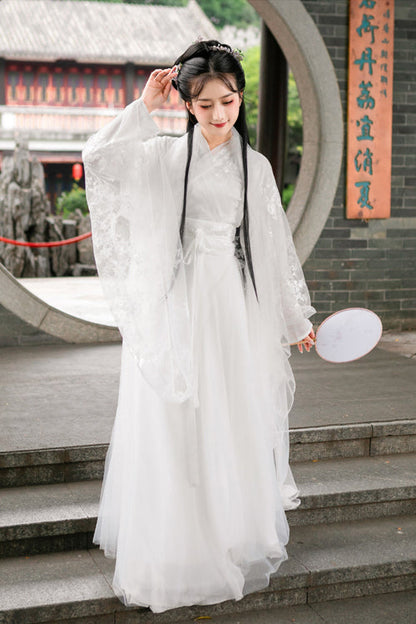 Ouji Fashion Set - Lady Chinese Style Fairy, White, Chinese-Inspired Style, Sweet Style - additional product view 2