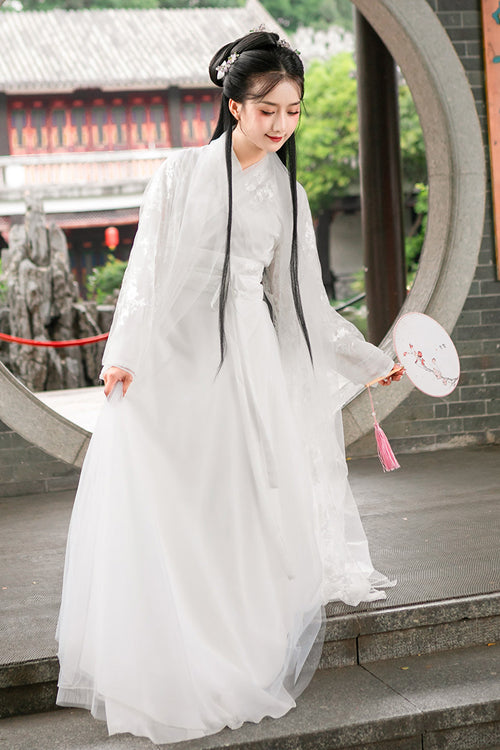 Ouji Fashion Set - Lady Chinese Style Fairy, White, Chinese-Inspired Style, Sweet Style - additional product view 3