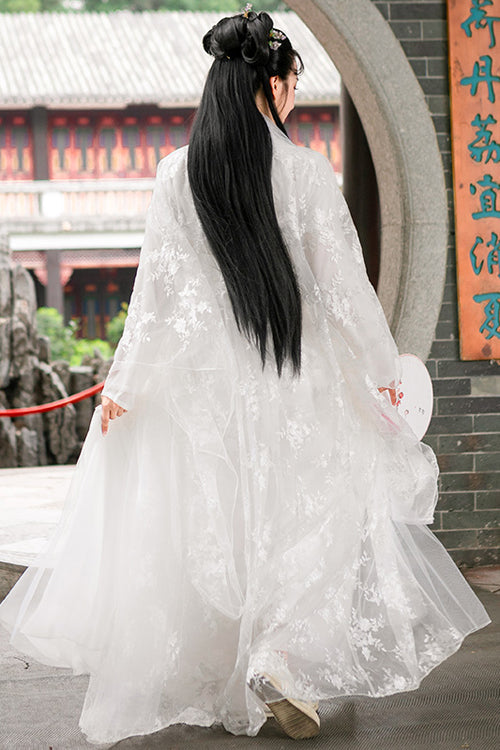 Ouji Fashion Set - Lady Chinese Style Fairy, White, Chinese-Inspired Style, Sweet Style - additional product view 4