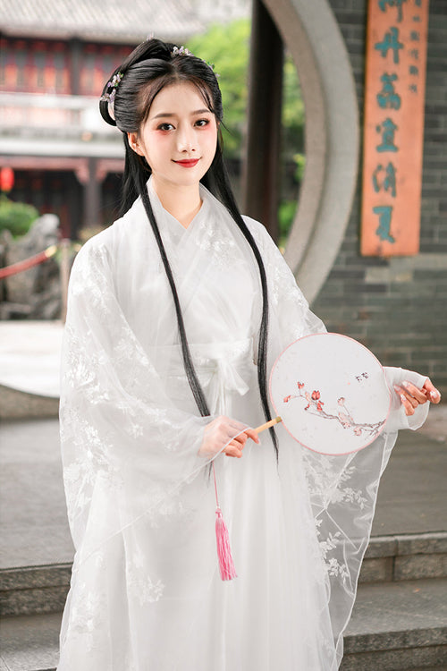 Ouji Fashion Set - Lady Chinese Style Fairy, White, Chinese-Inspired Style, Sweet Style - additional product view 5