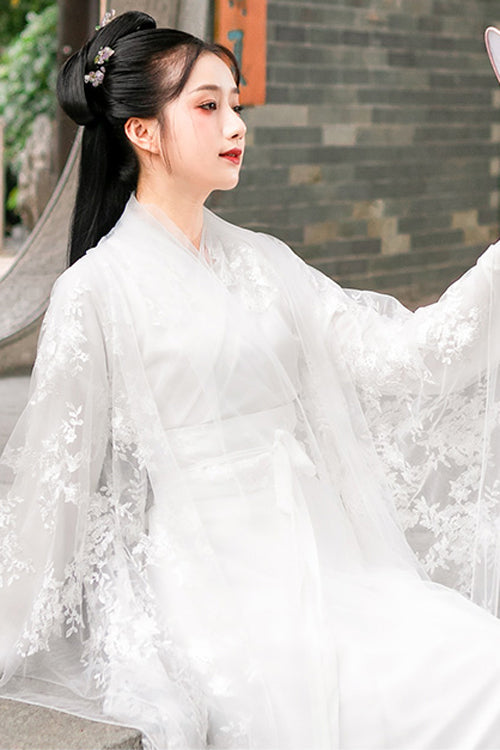 Ouji Fashion Set - Lady Chinese Style Fairy, White, Chinese-Inspired Style, Sweet Style - additional product view 6