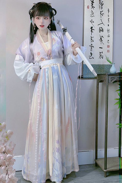 Ouji Fashion Set - Multi-color Chinese Style Tang, Multi-Color, Chinese-Inspired Style - additional product view 2