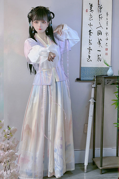 Ouji Fashion Set - Multi-color Chinese Style Tang, Multi-Color, Chinese-Inspired Style - additional product view 3