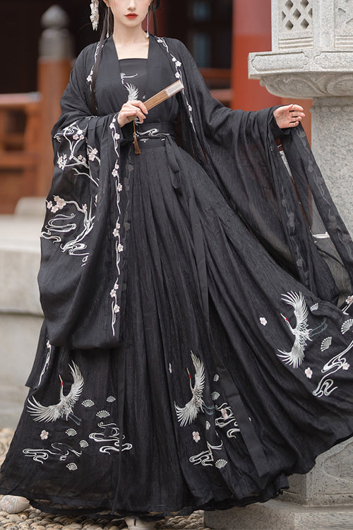 Ouji Fashion Set - Original Chinese Ancient Style, 2 Colors, Embroidered, Sweet Style - main product image