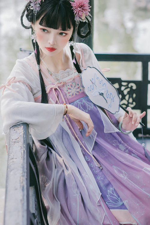 Ouji Fashion Set - Original Chinese Han Elements, 3 Colors, Printed, Sweet Style - additional product view 3