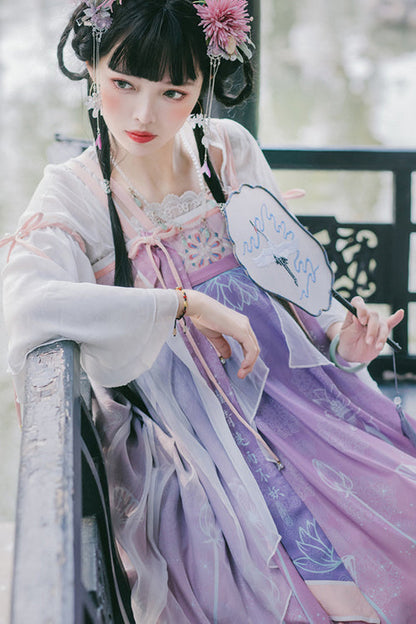 Ouji Fashion Set - Original Chinese Han Elements, 3 Colors, Printed, Sweet Style - additional product view 3