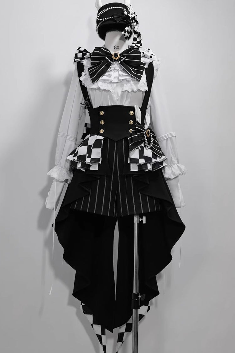 Ouji Lolita Blouse - Pure Color Rabbit Theater, White - Tea Party Coordinate Shirt - additional product view 5
