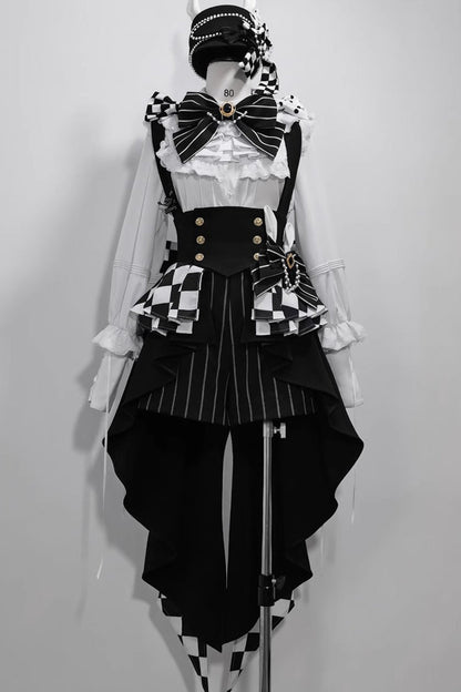 Ouji Lolita Blouse - Pure Color Rabbit Theater, White - Tea Party Coordinate Shirt - additional product view 5