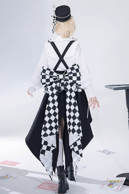 Ouji Lolita Blouse - Pure Color Rabbit Theater, White - Tea Party Coordinate Shirt - additional product view 9