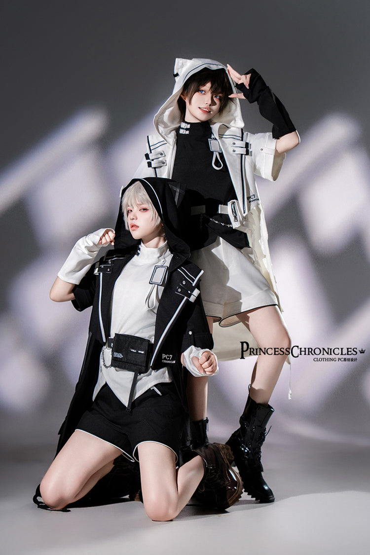 Ouji Prince Fashion Blouse - Functional Style Stand Collar, White, Stand Collar - additional product view 13