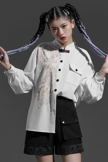 Ouji Prince Fashion Blouse - The Unknown Master Qi, 2 Colors - additional product view 3