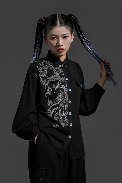 Ouji Prince Fashion Blouse - The Unknown Master Qi, 2 Colors - additional product view 4