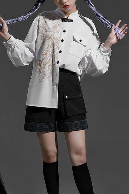 Ouji Prince Fashion Blouse - The Unknown Master Qi, 2 Colors - main product image