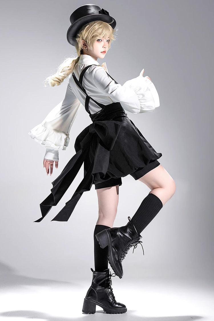 Ouji Prince Fashion Blouse - Vintage Elegant Prince, White, Long Sleeves - additional product view 6