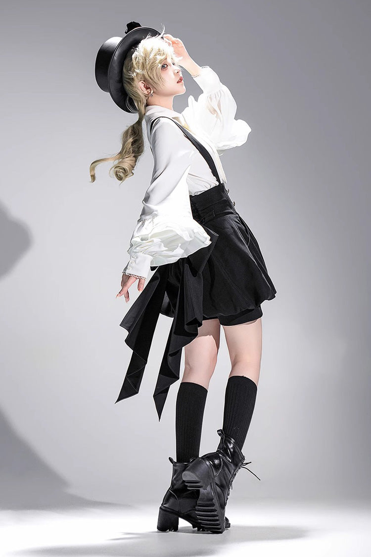 Ouji Prince Fashion Blouse - Vintage Elegant Prince, White, Long Sleeves - additional product view 10