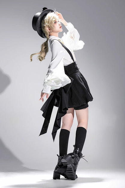 Ouji Prince Fashion Blouse - Vintage Elegant Prince, White, Long Sleeves - additional product view 10
