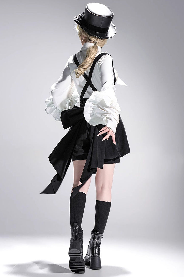 Ouji Prince Fashion Blouse - Vintage Elegant Prince, White, Long Sleeves - additional product view 11