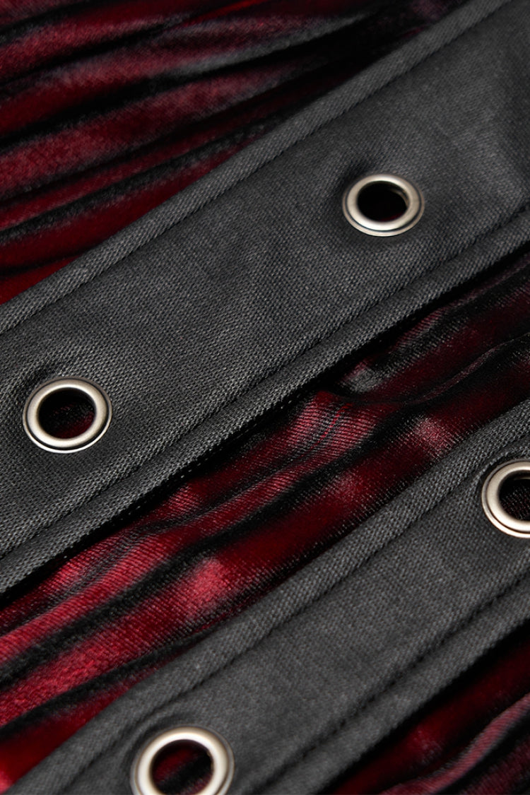 Ruffled Lolita Skirt - Black/red Metal Nails Metal, 2 Colors, Women's Style - additional product view 5