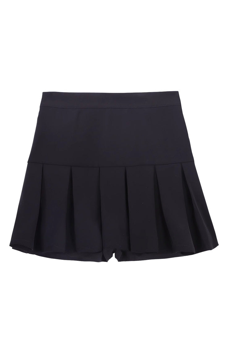 Ruffled Lolita Skirt - Broken Gemstones, Black, Ruffled, Gothic Style - additional product view 2