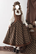 Brown(Long Skirt)