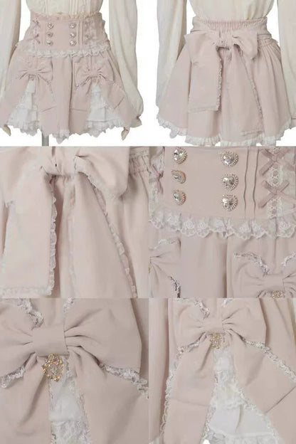 Ruffled Lolita Skirt - Jirai Kei Plaid Printed, 3 Colors, Plaid, Ruffled, Gothic Style - additional product view 5