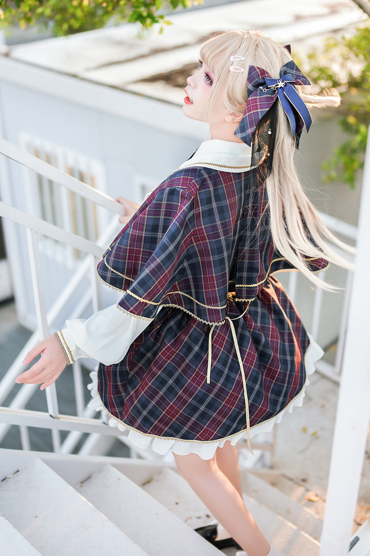 Ruffled Lolita Skirt - Little Idol Multi-color Plaid, Multi-Color, Plaid, Sweet Style - additional product view 7