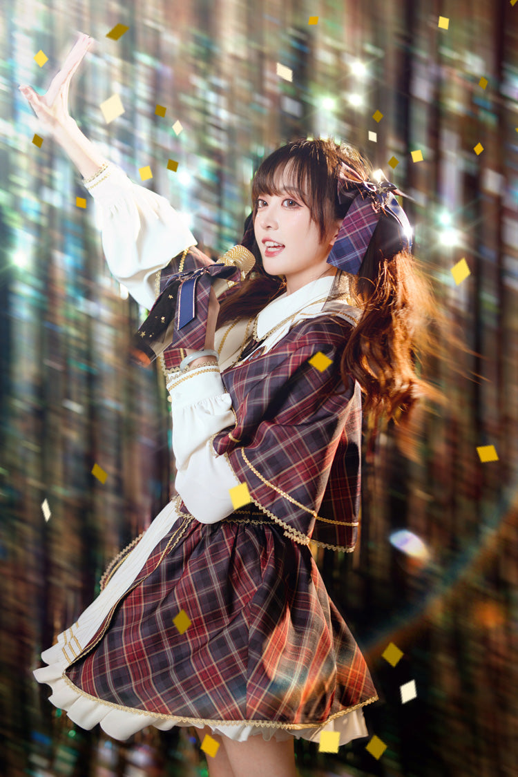 Ruffled Lolita Skirt - Little Idol Multi-color Plaid, Multi-Color, Plaid, Sweet Style - additional product view 10
