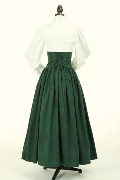 Ruffled Lolita Skirt - Magic Academy, 3 Colors, High Waist, Ruffled, Layered - additional product view 4
