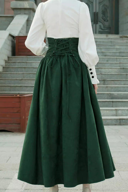 Ruffled Lolita Skirt - Magic Academy, 3 Colors, High Waist, Ruffled, Layered - additional product view 6