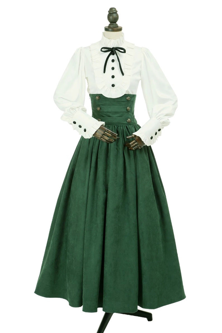 Ruffled Lolita Skirt - Magic Academy, 3 Colors, High Waist, Ruffled, Layered - main product image
