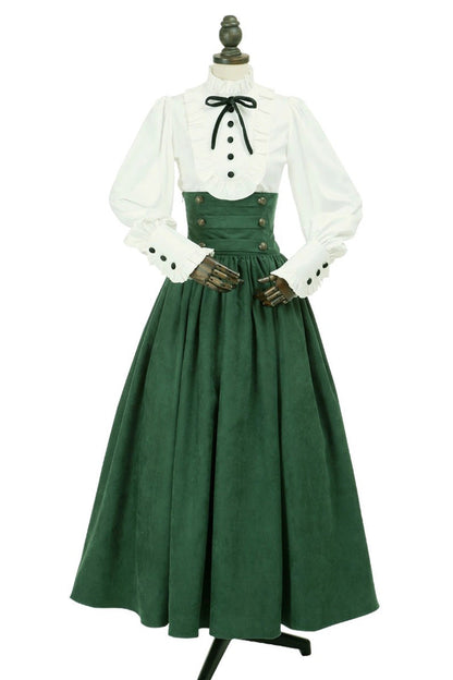 Ruffled Lolita Skirt - Magic Academy, 3 Colors, High Waist, Ruffled, Layered - main product image