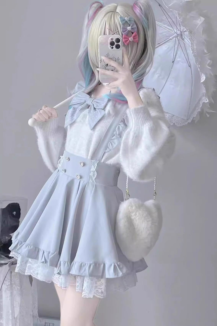 Ruffled Lolita Skirt - Puffy Hem, 2 Colors, Sweet Style, Ruffled - additional product view 2