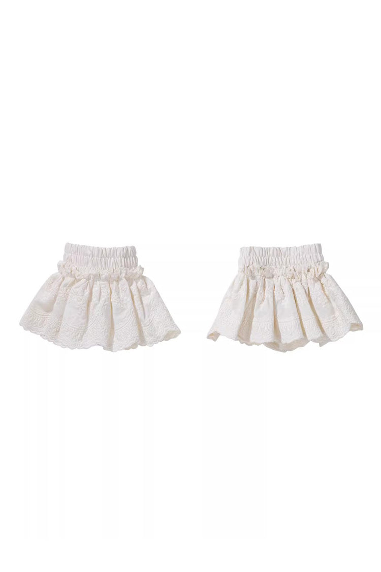 Ruffled Lolita Skirt - Time Capsule Pirate Style, 2 Colors, Long Sleeves, Gothic Style - S Hand-Sleeves(Only) / M Hand-Sleeves(Only) / L Hand-Sleeves(Only) option