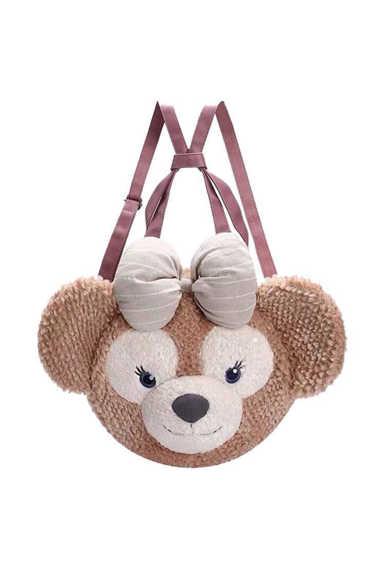 Sweet Lolita Backpack - Shirley Mae Duffy Bear Big Face, Brown - additional product view 4