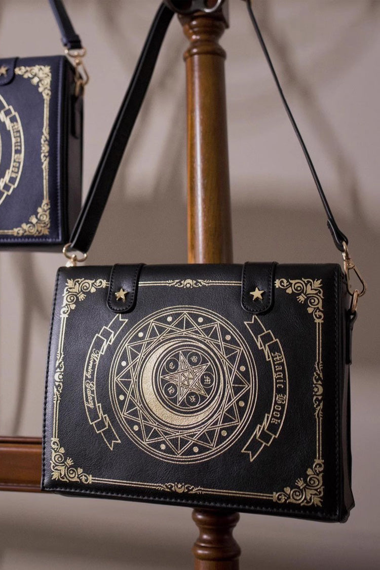 Sweet Lolita Bag - Star Moon Magic Book Print, 3 Colors, Printed - additional product view 6