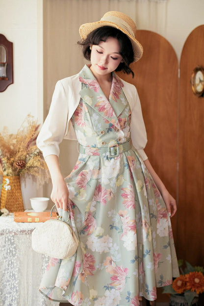 Sweet Lolita Dress - Afternoon Forest, 3 Colors, Classic Style, Printed - additional product view 9