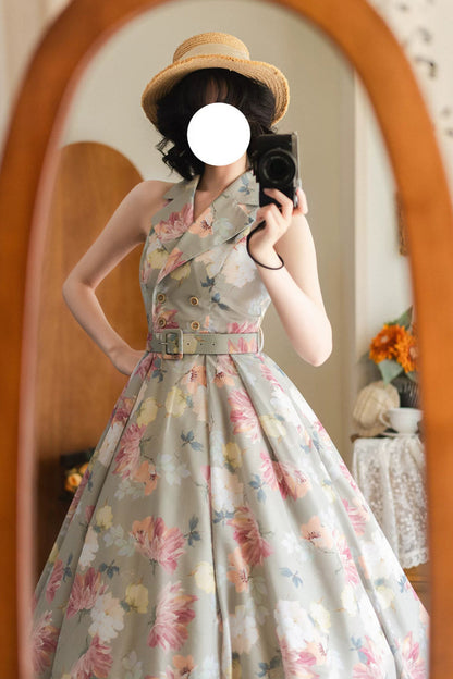 Sweet Lolita Dress - Afternoon Forest, 3 Colors, Classic Style, Printed - additional product view 11