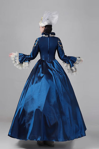 Sweet Lolita Dress - British Medieval Court, 5 Colors, Victorian Style, Embroidered - additional product view 4