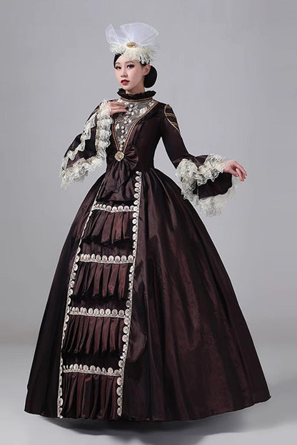 Sweet Lolita Dress - British Medieval Court, 5 Colors, Victorian Style, Embroidered - additional product view 9