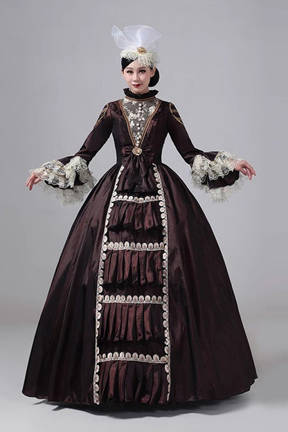 Sweet Lolita Dress - British Medieval Court, 5 Colors, Victorian Style, Embroidered - additional product view 10