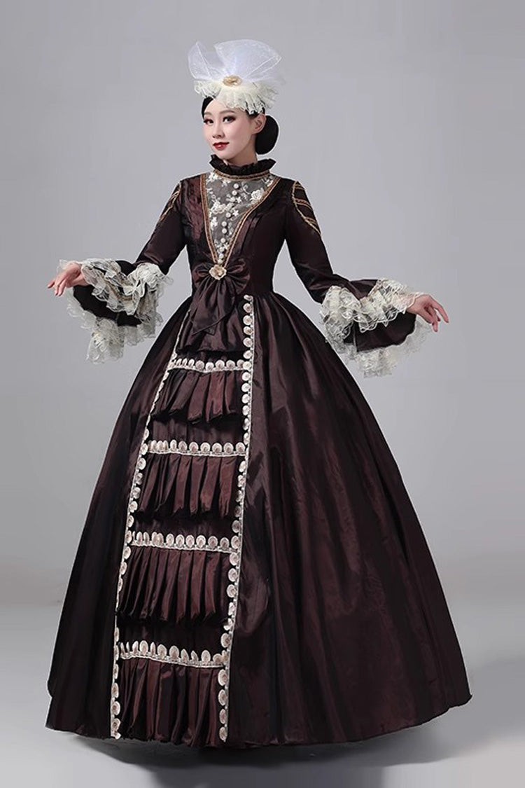Sweet Lolita Dress - British Medieval Court, 5 Colors, Victorian Style, Embroidered - additional product view 11