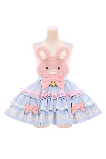 Sweet Lolita Dress - Bunny Transformation, 4 Colors, Detachable Detail, Layered - additional product view 3