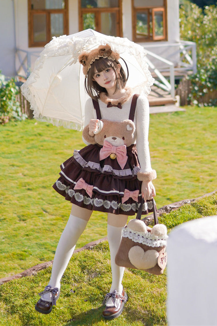 Sweet Lolita Dress - Bunny Transformation, 4 Colors, Detachable Detail, Layered - additional product view 8