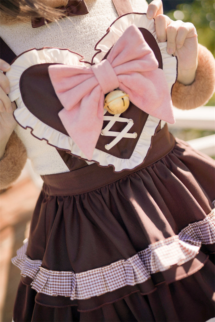 Sweet Lolita Dress - Bunny Transformation, 4 Colors, Detachable Detail, Layered - additional product view 10