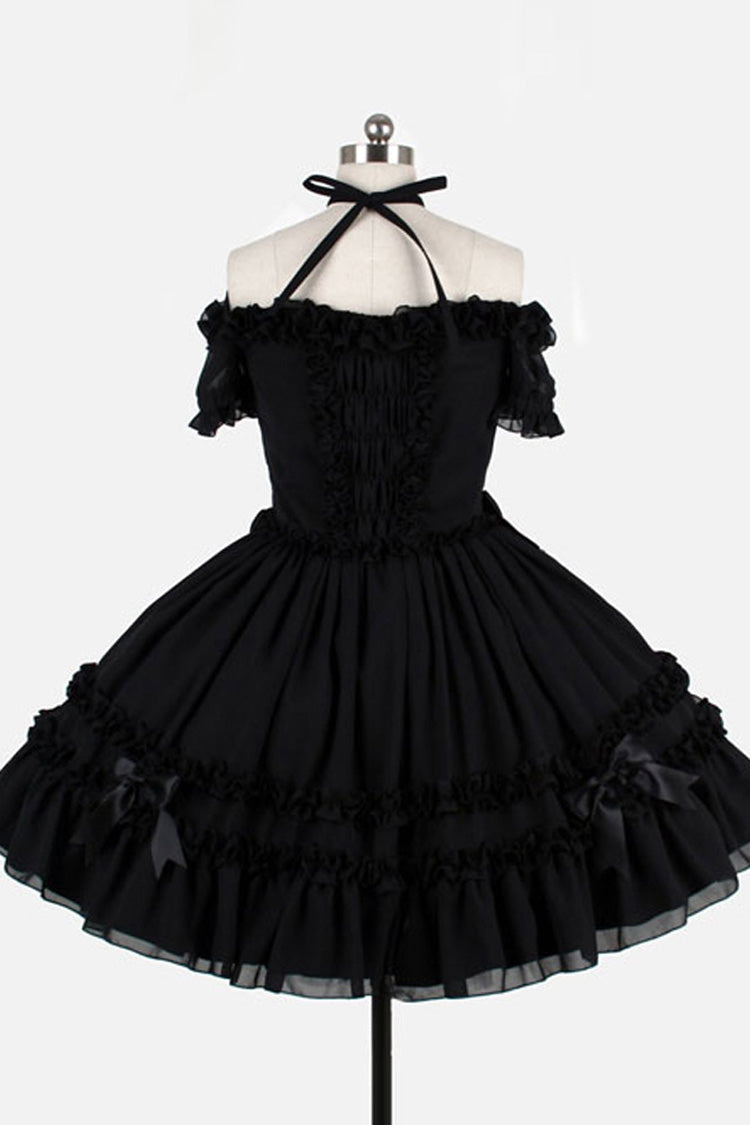 Sweet Lolita Dress - Chiffon Binding Strap, 2 Colors, Classic Style - additional product view 6
