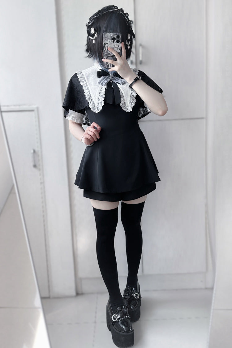 Sweet Lolita Dress - Choir Fake Collar, 2 Colors, Lace Trim - Lolita Coordinate Dress - additional product view 8