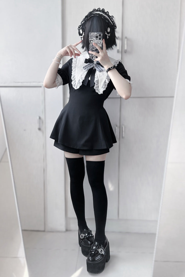 Sweet Lolita Dress - Choir Fake Collar, 2 Colors, Lace Trim - Lolita Coordinate Dress - additional product view 9