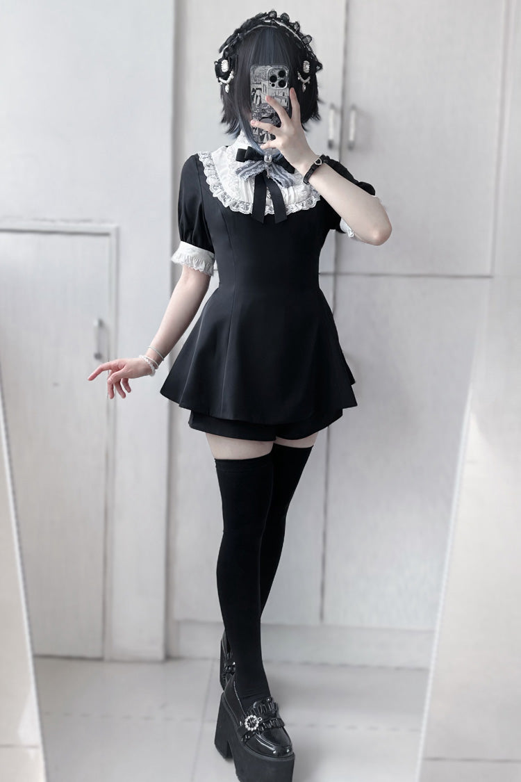 Sweet Lolita Dress - Choir Fake Collar, 2 Colors, Lace Trim - Lolita Coordinate Dress - additional product view 10