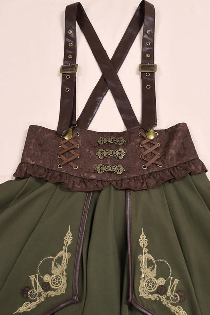 Sweet Lolita Dress - Embroidery Cardigan Bowknot, 2 Colors, Embroidered, Punk Style - additional product view 2