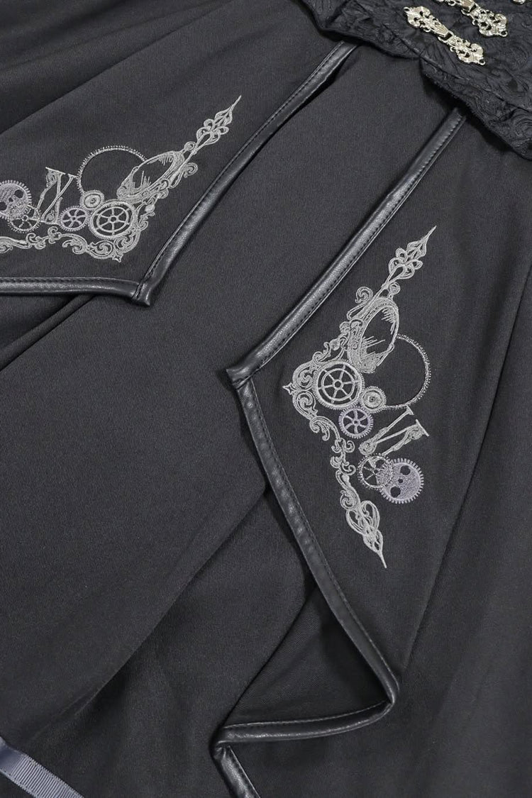 Sweet Lolita Dress - Embroidery Cardigan Bowknot, 2 Colors, Embroidered, Punk Style - additional product view 7